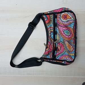 Lesportsac Multicolor Paisley Crossbody Bag
